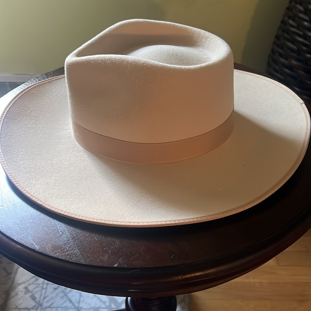 Lack Of Color Cream Wide-Brimmed Hat - Picture 5 of 10